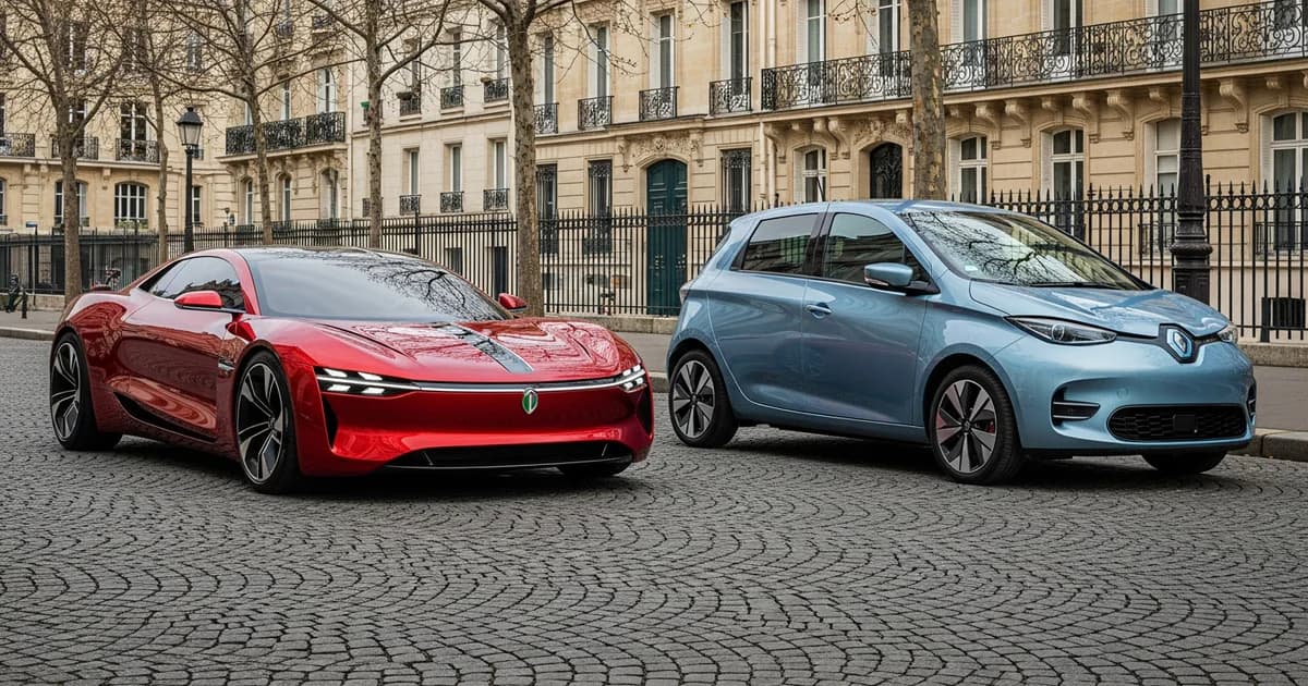 Ferrari Luce et Nissan Leaf : L'Humour des Designs Convergents