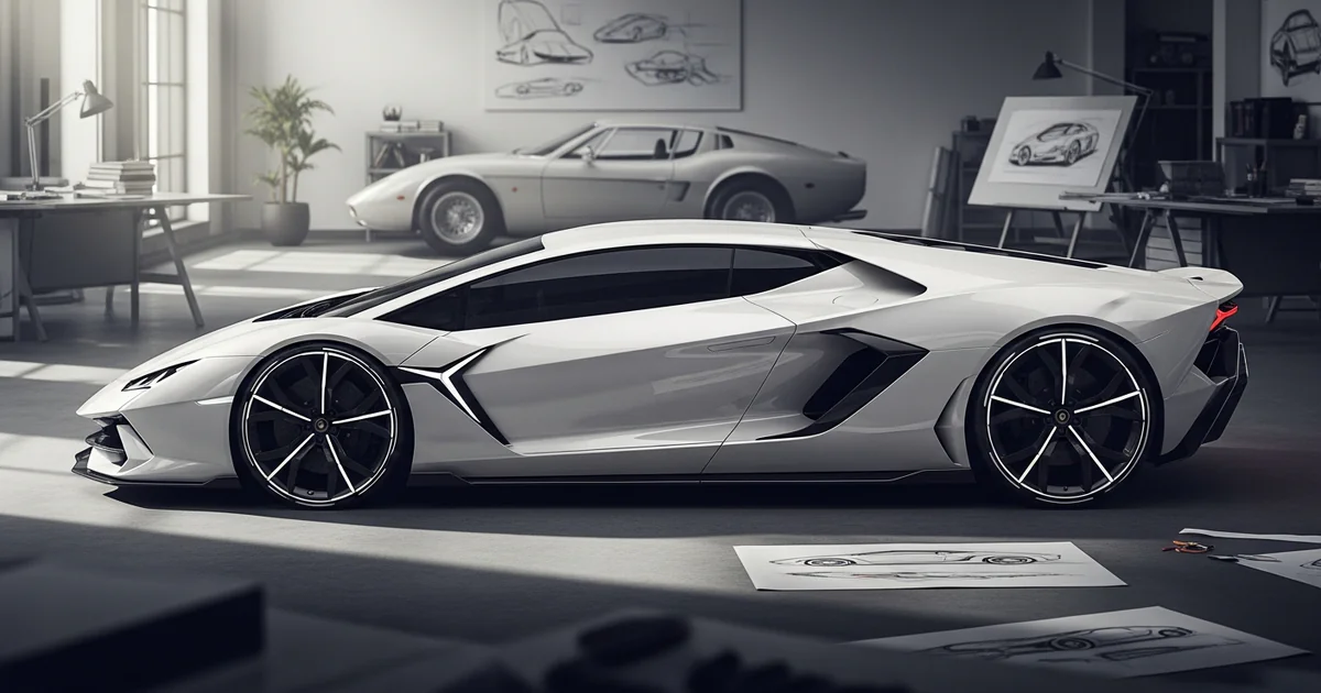 Lamborghini Électrique : Réponse Élégante à la Ferrari Luce