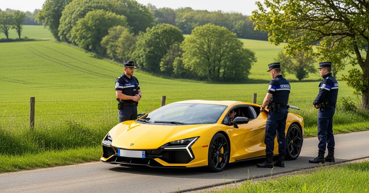 Lamborghini Revuelto confisquée : un excès à 130 km/h aux lourdes conséquences