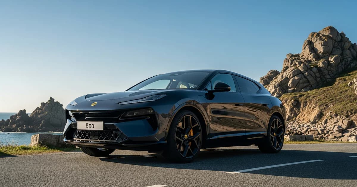 Lotus surprend : Retour au thermique avec l'Eletre X et un V8 inédit