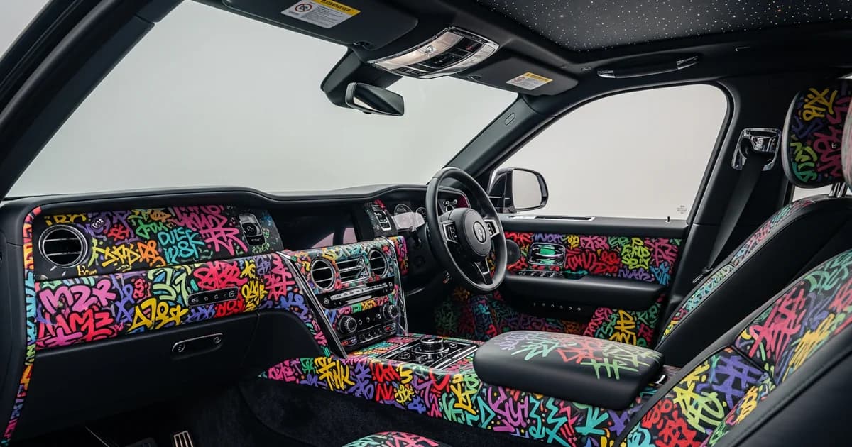 Rolls-Royce Cullinan x Kongo : Quand le luxe rencontre le street art