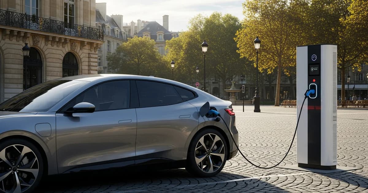 Voitures Électriques : La France Vise 240 000 Bornes d'ici 2030
